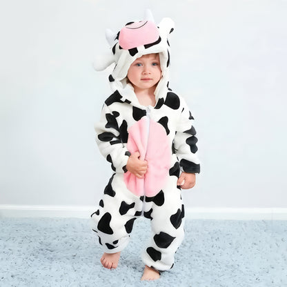 CUTIE COW Plush Romper