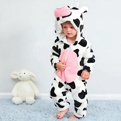 CUTIE COW Plush Romper