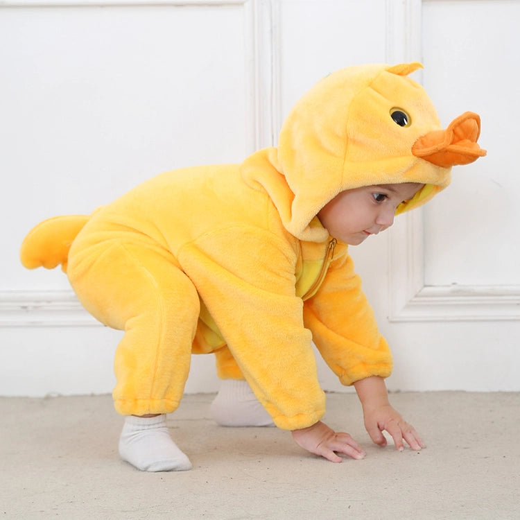 DAZZLING DUCKY Plush Romper