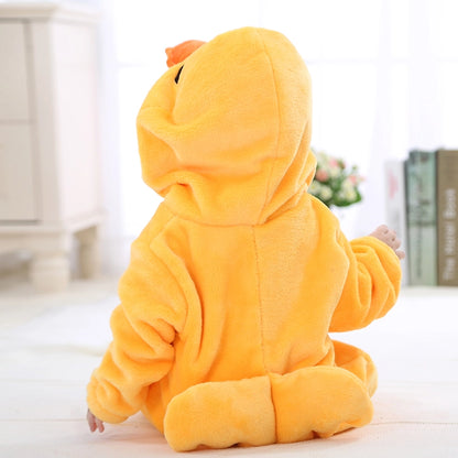 DAZZLING DUCKY Plush Romper