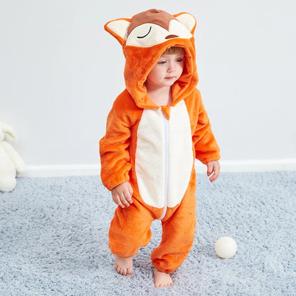 FANTASTIC FOX Plush Romper