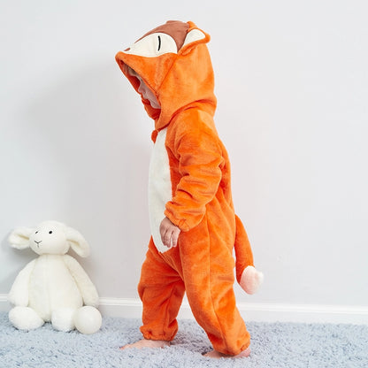 FANTASTIC FOX Plush Romper