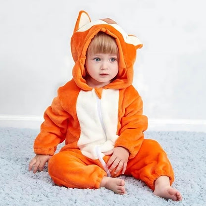 FANTASTIC FOX Plush Romper