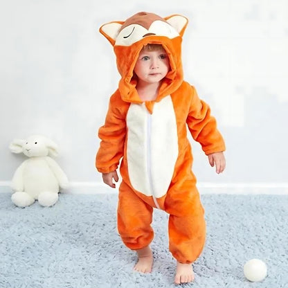 FANTASTIC FOX Plush Romper