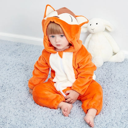 FANTASTIC FOX Plush Romper