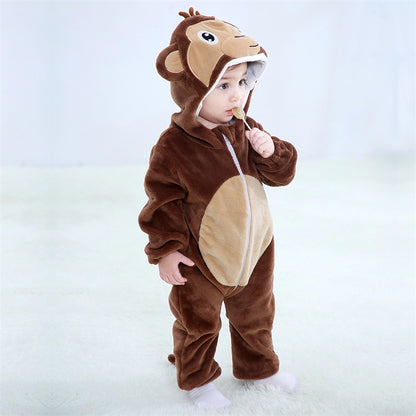 MONKEY MAGIC Plush Romper