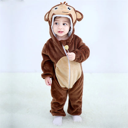 MONKEY MAGIC Plush Romper