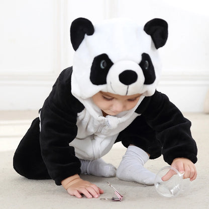 PRECIOUS PANDA Plush Romper