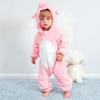 PRETTY PIGGY Plush Romper