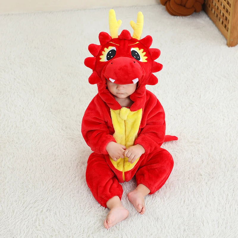 DARING DRAGON Plush Romper