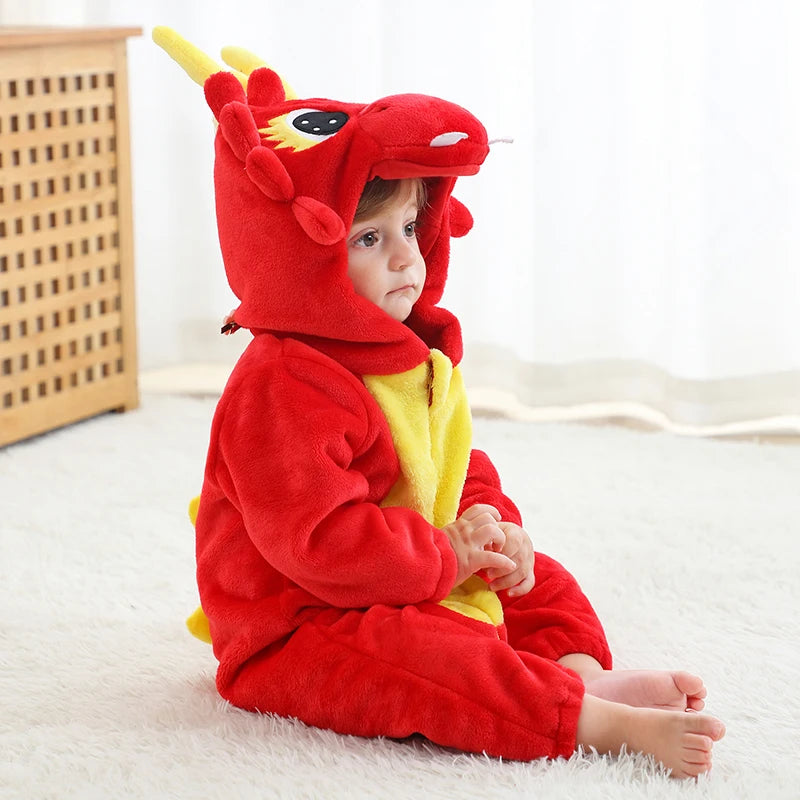 DARING DRAGON Plush Romper