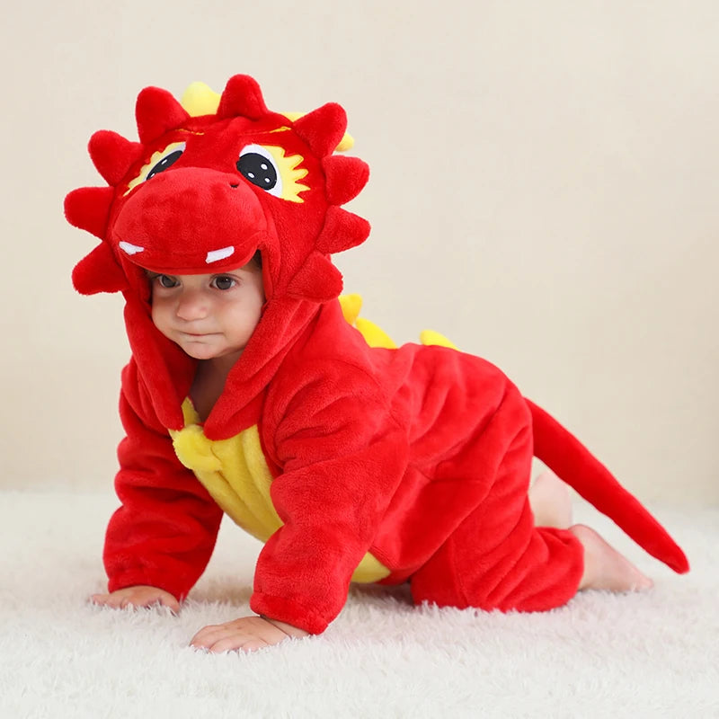 DARING DRAGON Plush Romper