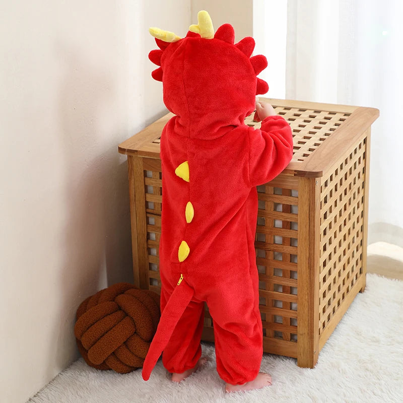 DARING DRAGON Plush Romper