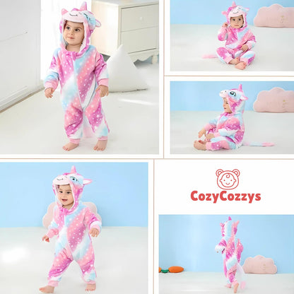 UNIQUE UNICORN Plush Romper