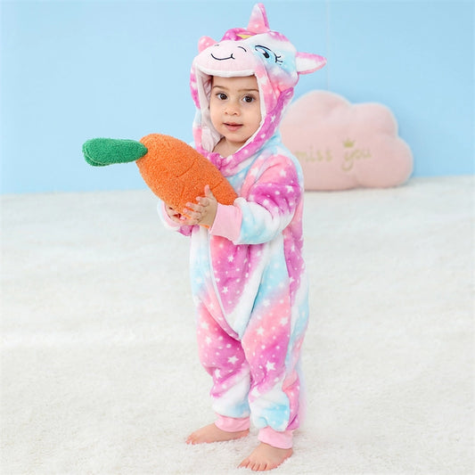 UNIQUE UNICORN Plush Romper