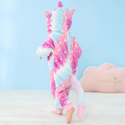 UNIQUE UNICORN Plush Romper