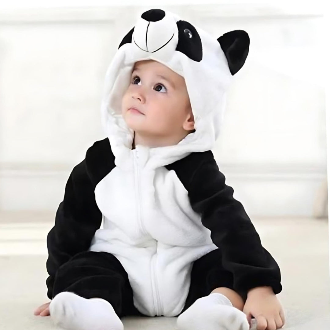 PRECIOUS PANDA Plush Romper